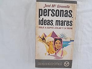 Imagen del vendedor de Personas, ideas, mares. Viajes a Egipto, Ceiln y La India. a la venta por Librera "Franz Kafka" Mxico.