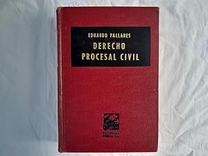 Seller image for Derecho procesal civil. for sale by Librera "Franz Kafka" Mxico.