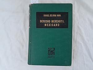 Seller image for Derecho mercantil mexicano. for sale by Librera "Franz Kafka" Mxico.