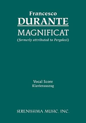 Image du vendeur pour Magnificat : Vocal Score mis en vente par Smartbuy