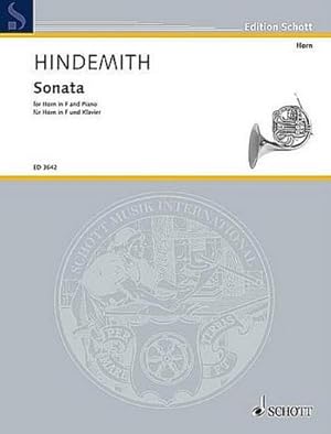 Seller image for HINDEMITH - Sonata (1939) para Trompa y Piano for sale by AHA-BUCH