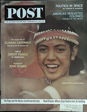 The Saturday Evening Post February 29, 1964 Claudia Cardinale