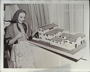 Seller image for The Girl Downstairs 8 X 10 Still 1938 Franciska Gaal on Set! for sale by AcornBooksNH