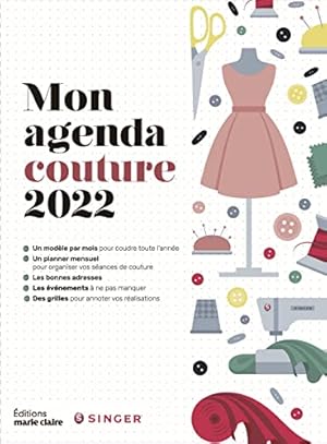 Image du vendeur pour Mon agenda couture 2022 mis en vente par Dmons et Merveilles