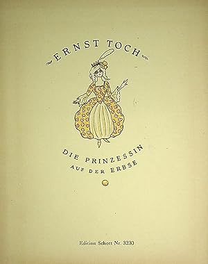 Die Prinzessin auf der Erbse, Op. 43 [Klavierauszug]. Musikmärchen in einem Aufzug nach Andersen ...