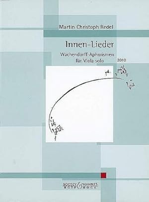 Bild des Verkufers fr Innen-Lieder: Wachendorff-Aphorismen. op. 67. Viola. zum Verkauf von AHA-BUCH