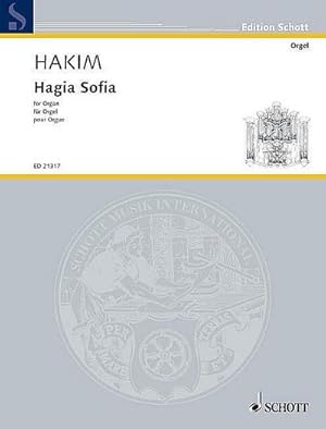 Bild des Verkufers fr Hagia Sofia: Orgel. (Edition Schott) zum Verkauf von AHA-BUCH