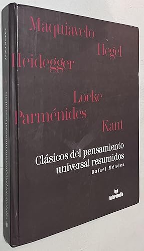 Seller image for Clasicos del Pensamiento Universal Resumidos for sale by Once Upon A Time