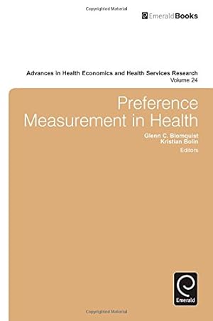 Seller image for Preference Measurement in Health (Advances in Health Economics and Health Services Research) by Glenn C. Blomquist [Hardcover ] for sale by booksXpress