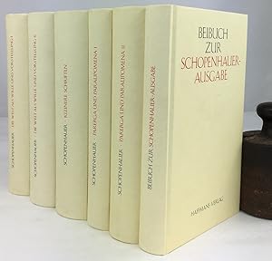 Arthur Schopenhauers Werke in fünf Bänden (mit Beibuch). Nach den Ausgaben letzter Hand herausgeg...