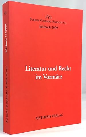 Seller image for Literatur und Recht im Vormrz. for sale by Antiquariat Heiner Henke