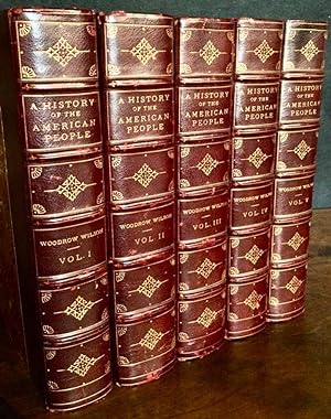 A HISTORY OF THE AMERICAN PEOPLE. COMPLETE IN FIVE VOLUMES