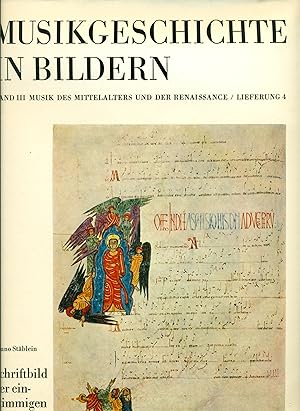 Stblein, Bruno: Schriftbild der einstimmigen Musik