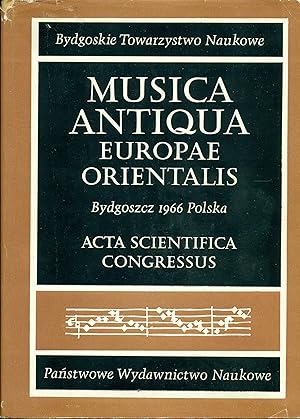 Lissa, Zofia [ed.]: Musica antiqua Europae orientalis