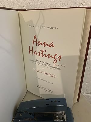 Anna Hastings: The Story of a Washington Newspaper person