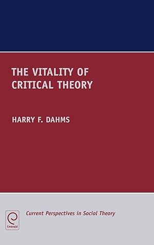 Seller image for VITALITY OF CRITICAL THEORY for sale by moluna