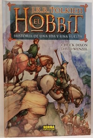 Bild des Verkufers fr El Hobbit, Historia de una ida y una vuelta. La novela grfica zum Verkauf von SalvaLibros