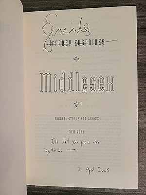 Middlesex : A Novel