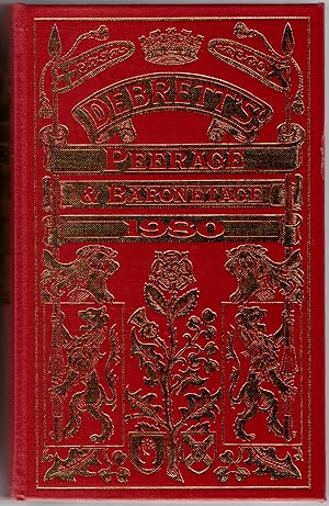 Seller image for Debrett's Peerage and Baronetage With Her Majesty's Royal Warrant Holders 1980 for sale by Craig Olson Books, ABAA/ILAB