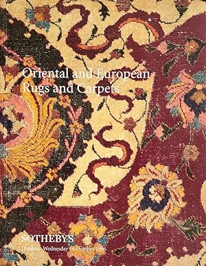 Oriental and European Rugs and Carpets, London Wednesday 16 October 1996