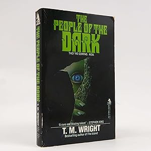 Seller image for People of the Dark by T.M. Wright (Tor, 1988) Second Printing Vintage Horror PB for sale by Neutral Balloon Books