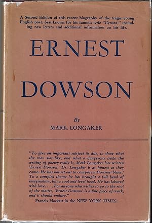 Imagen del vendedor de Ernest Dowson a la venta por UHR Books