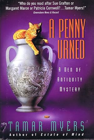 Seller image for A Penny Urned A Den of Antiquity Mystery for sale by Round Table Books, LLC