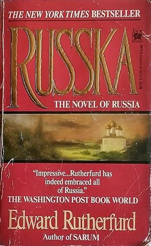 Immagine del venditore per Russka: The Novel of Russia venduto da Kayleighbug Books, IOBA