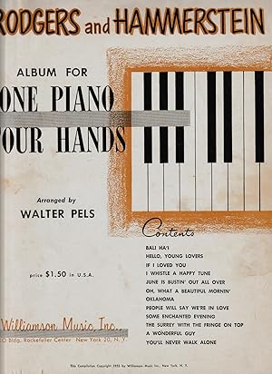 Rodgers and Hammerstein Album: For One Piano Four Hands