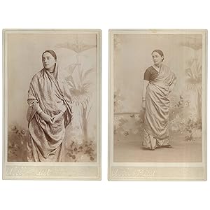 Two Portraits of Dr. Pauline Root [Cabinet Cards]