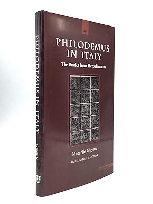 Seller image for PHILODEMUS IN ITALY: The Books from Herculaneum for sale by johnson rare books & archives, ABAA