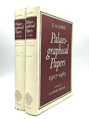 PALEOGRAPHICAL PAPERS, 1907-1965: Edited by Ludwig Bieler