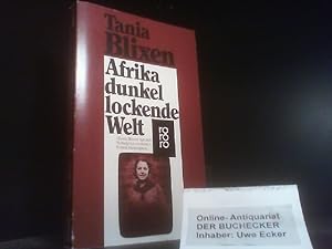 Bild des Verkufers fr Afrika, dunkel lockende Welt. Dt. von Rudolf von Scholtz / Rororo ; 4683 zum Verkauf von Der Buchecker