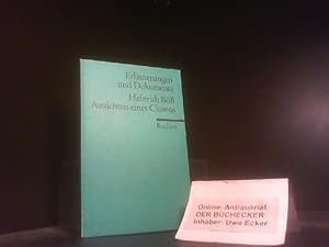 Bild des Verkufers fr Heinrich Bll, Ansichten eines Clowns. von Marianne Meid / Reclams Universal-Bibliothek ; 8192 : Erluterungen und Dokumente zum Verkauf von Der Buchecker