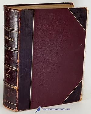 Seller image for St. Nicholas Magazine (Volume XXI) Parts I and II, Twelve Issues Bound into One Volume An Illustrated Magazine for Young Folks. November, 1893 to October, 1894 for sale by Bluebird Books (RMABA, IOBA)