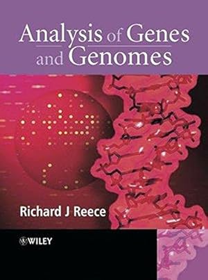 Immagine del venditore per Analysis of Genes and Genomes venduto da WeBuyBooks