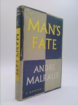 Image du vendeur pour Man's fate mis en vente par ThriftBooksVintage