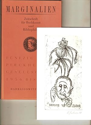 Marginalien Zeitschrift für Buchkunst und Bibliophilie - Heft 183 (3/2006) Vorzugsausgabe mit ein...