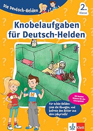 Bild des Verkufers fr Die Deutsch-Helden Knobelaufgaben für Deutsch-Helden 2. Klasse: Deutsch in der Grundschule zum Verkauf von WeBuyBooks