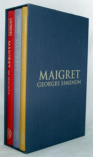 3 Books - Maigret in Society, Maigret's Mistake & Maigret Sets a Trap