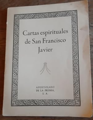 Seller image for CARTAS ESPIRITUALES DE SAN FRANCISCO JAVIER. for sale by Librera Pramo