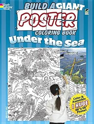 Bild des Verkufers fr Build a Giant Poster Coloring Book -- Under the Sea (Paperback or Softback) zum Verkauf von BargainBookStores