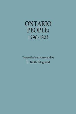 Imagen del vendedor de Ontario People: 1796-1803 (Paperback or Softback) a la venta por BargainBookStores