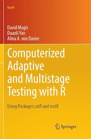 Imagen del vendedor de Computerized Adaptive and Multistage Testing With R : Using Packages Catr and Mstr a la venta por GreatBookPrices