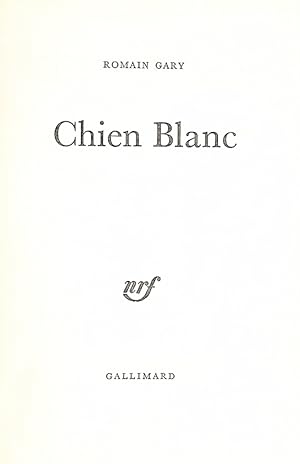 Chien blanc