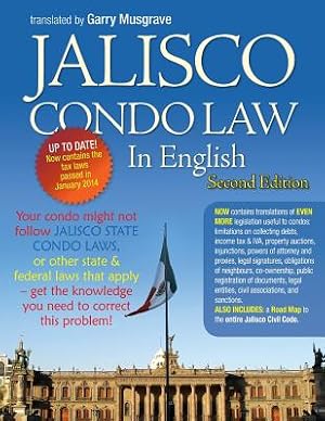 Bild des Verkufers fr Jalisco Condo Law in English - Second Edition (Paperback or Softback) zum Verkauf von BargainBookStores