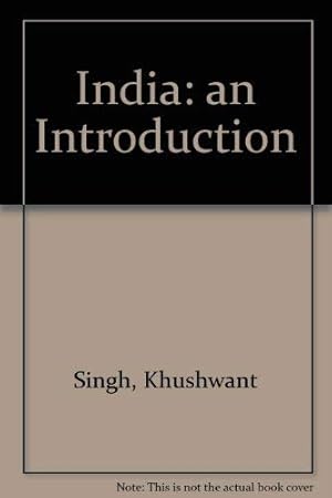 Imagen del vendedor de India: an Introduction a la venta por WeBuyBooks