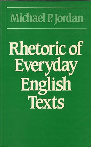 Immagine del venditore per Rhetoric of Everyday English Texts venduto da A Cappella Books, Inc.