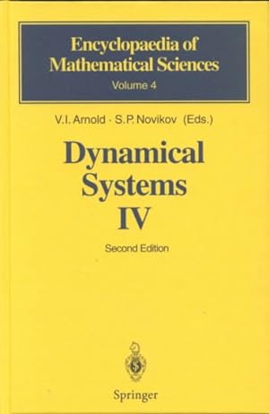 Imagen del vendedor de Dynamical Systems IV : Symplectic Geometry and Its Applications a la venta por GreatBookPrices