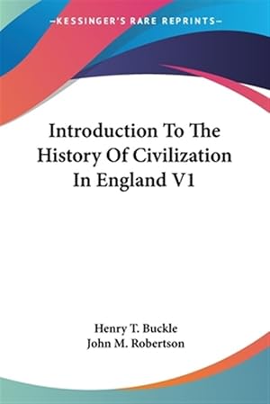 Seller image for Introduction to the History of Civilization in England for sale by GreatBookPrices